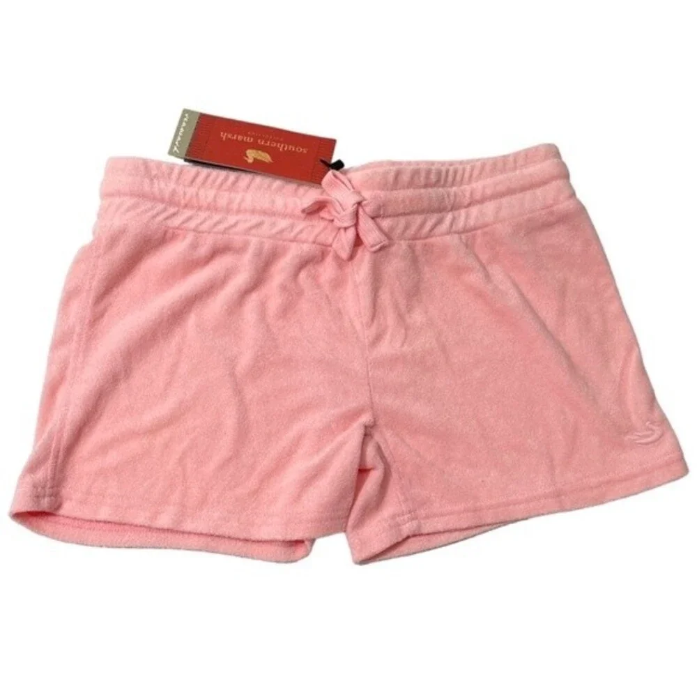 NWT Southern Marsh Girls Youth Seawash Cabana Shorts Size‎ XL Camellia Pink
